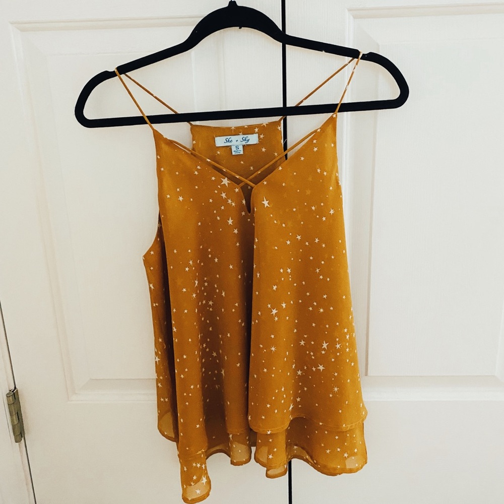 BOUTIQUE YELLOW BLOUSE